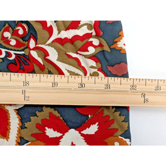 NWT Avara Fulton Floral Top Blouse Multi Color Sz XS Boho Peasant Mixed Print - Picture 12 of 13